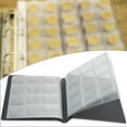 thumbnail image 4 of AFQH Collection Coin Album Holders 10 Pages For Coins Collector 120 Pcs Coin Album Portable Coin Album Coin Sleeves Display Collection Book, 4 of 11