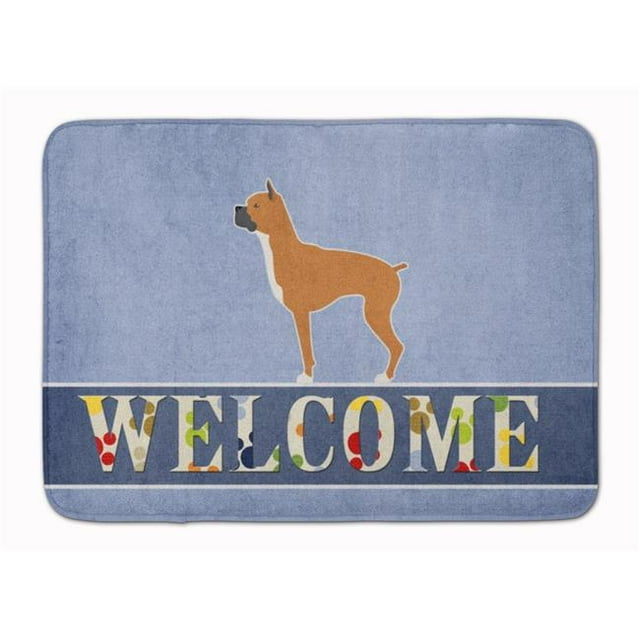 Carolines Treasures BB5557RUG Boxer Tapis en Mousse à Mémoire Lavable en Machine