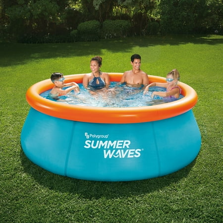 inflatable summer waves pool