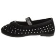 thumbnail image 3 of Kensie Girl Toddler Ballerina Flats, Bead Black, 5, 3 of 8