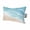 Lake Blue, variant on Navy Blue Waves Coastal Outdoor Pillows for Chaise Lounge Chair Waterproof Lumbar Pillows with Insert&Adjustable Elastic Strap Beach Headrest Pillow Seaside Summer Beach Ocean Pool Pillow 11"x16"