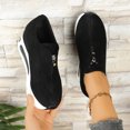 thumbnail image 5 of IEMIEMIEM Women's Suede Casual Slip on Loafers with Zip Detail and Rocking Sole for Comfortable Everyday Wear in Fall Season 8 wide, 5 of 9