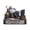 Blue, variant on Funny Fathers Day Gifts, Acrylic Desk Decor with Sleeping Dad on Couch Holding Remote, 3D Office Home Decoration Ornament for Dad Who Has Everything, Best Dad Ever Present from Daughter Son