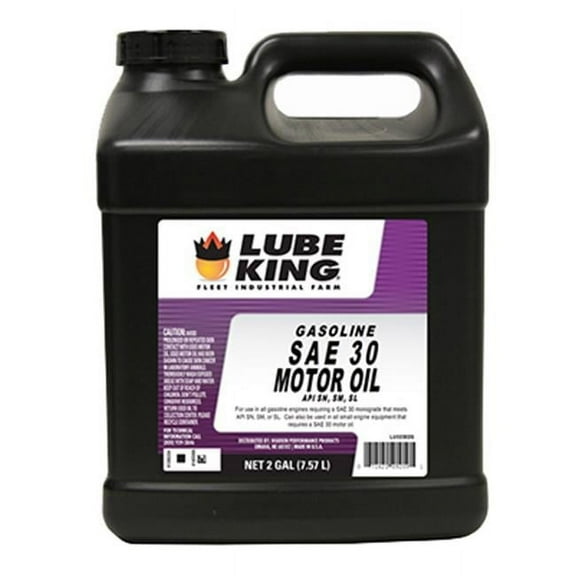 Lube King LU02302G 2 Gallon- 30W Gasoline Motor Oil