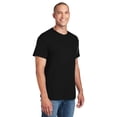 thumbnail image 3 of Gildan Classic Fit Men DryBlend T-Shirt, Short Sleeve Crewneck Tee, Black, XL, 3 of 5