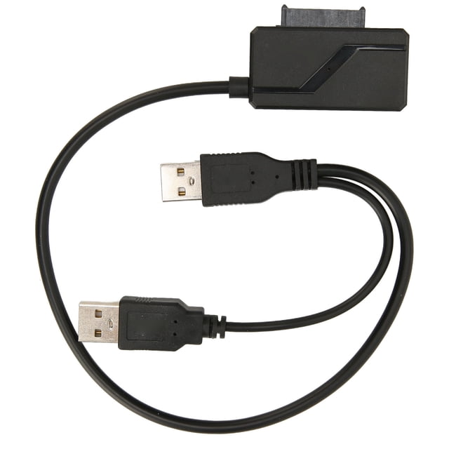 External USB Cable, Lightweight Portable USB2.0 Optical Drive Cable For Office