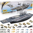 thumbnail image 2 of Mega Playset Liberty Imports de 33 pulgadas con soldados de juguete aviones vehículos militares, 2 of 2