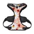 thumbnail image 5 of Picia Daisy and Ladybug No-Pull Dog Harness Reflective Front Clip Vest with Handle,Step-in Air Dog Harness,Adjustable 2 Metal Rings 4 Buckles,Easy to Put on & Take Off Medium, 5 of 9