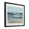 thumbnail image 2 of Stupell Industries Rustic Lodge Seagulls over Rolling Waves Black Framed Print Under Glass, 21 x 17, by Sally Swatland, 2 of 8