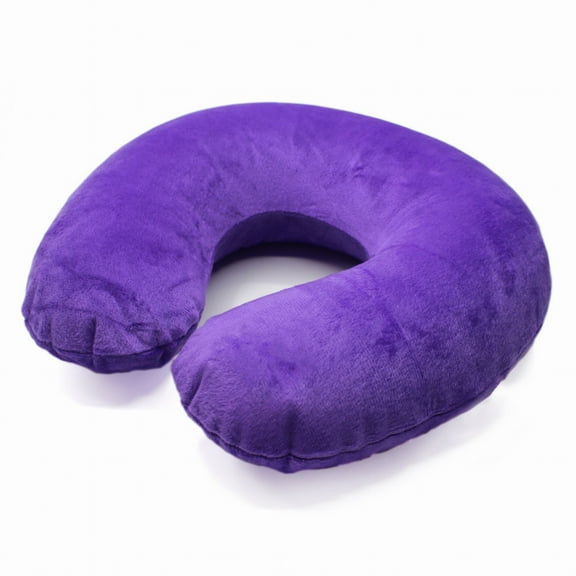 Dream Essentials Travel Flat Pack Neck Pillow -Purple