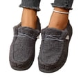thumbnail image 4 of KEVCHE Womens Winter Warm Furry Flat Shoes,Cotton Lined Cozy Design with Cushion Comfort Sole and Soft Interior,Non-Slip Durable Footwear for Indoor Outdoor Daily Gifts, 4 of 6
