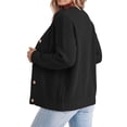 thumbnail image 5 of Fantaslook Knit Cardigan for Women Long Sleeve Open Front Sweaters Button Down Tops Casual Trendy Fall Outfits, 5 of 10
