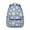 Blue-66, variant on "Trendy Flowers Backpack - Sunflower Design School Bag for Women, Durable & Water-Resistant, Large Capacity for Books, Laptop, Perfect for College & Work"