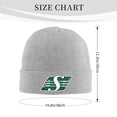 thumbnail image 2 of Tuque Saskatchewan Rugriders Tricotée Chaude d'Hiver, 2 of 5