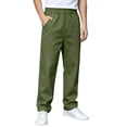 thumbnail image 6 of LEKWK Uniform Pants for Boys Pull-On Chino Pants Elastic Waist Casual Trousers with Pockets Preppy Lightweight Lounge School Formal Playwear 5-15Y, 6 of 9