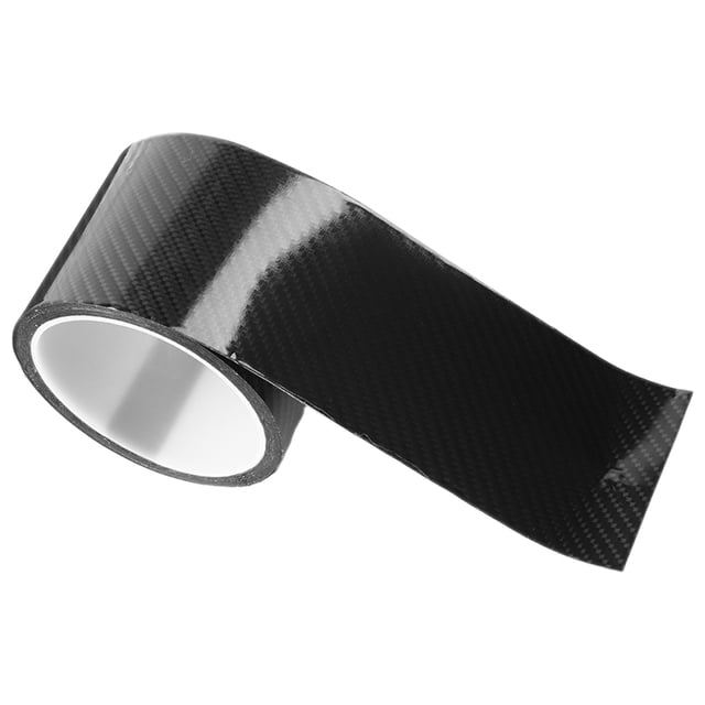 Shisuyan Automotive Door Edge Protector Black PVC 1Pcs 10m x 2In Car Detailing Tape Waterproof