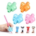 thumbnail image 1 of Mr. Pen- Pencil Grips for Kids Handwriting, 4 Pack with 4 Clips, Pencil Grips, Pencil Grips for Handwriting, Pencil Grippers for Kids, Pencil Holder for Kids, Pen Grip, Kids Pencil Grips, 1 of 4