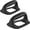 Black, variant on Runstore Pushup Stands Handstand Bars - Push Up Bar with Soft Rubber Handle Provide Comfy Grip, Fit for Calisthenics, Fitness, Floor strength training, Support 500 lbs