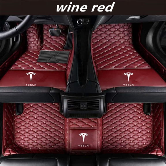 QUUFAA Car Floor Mats Custom Fit For Tesla Model X 2016-2023 Year Floor Liner Floor Mats Carpets Car pads Auto Mats