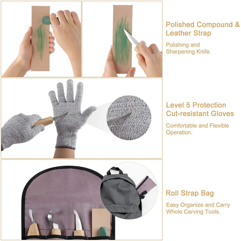 PROTECT YOUR HANDS! Complete Whittling and Wood Carving Glove Review 