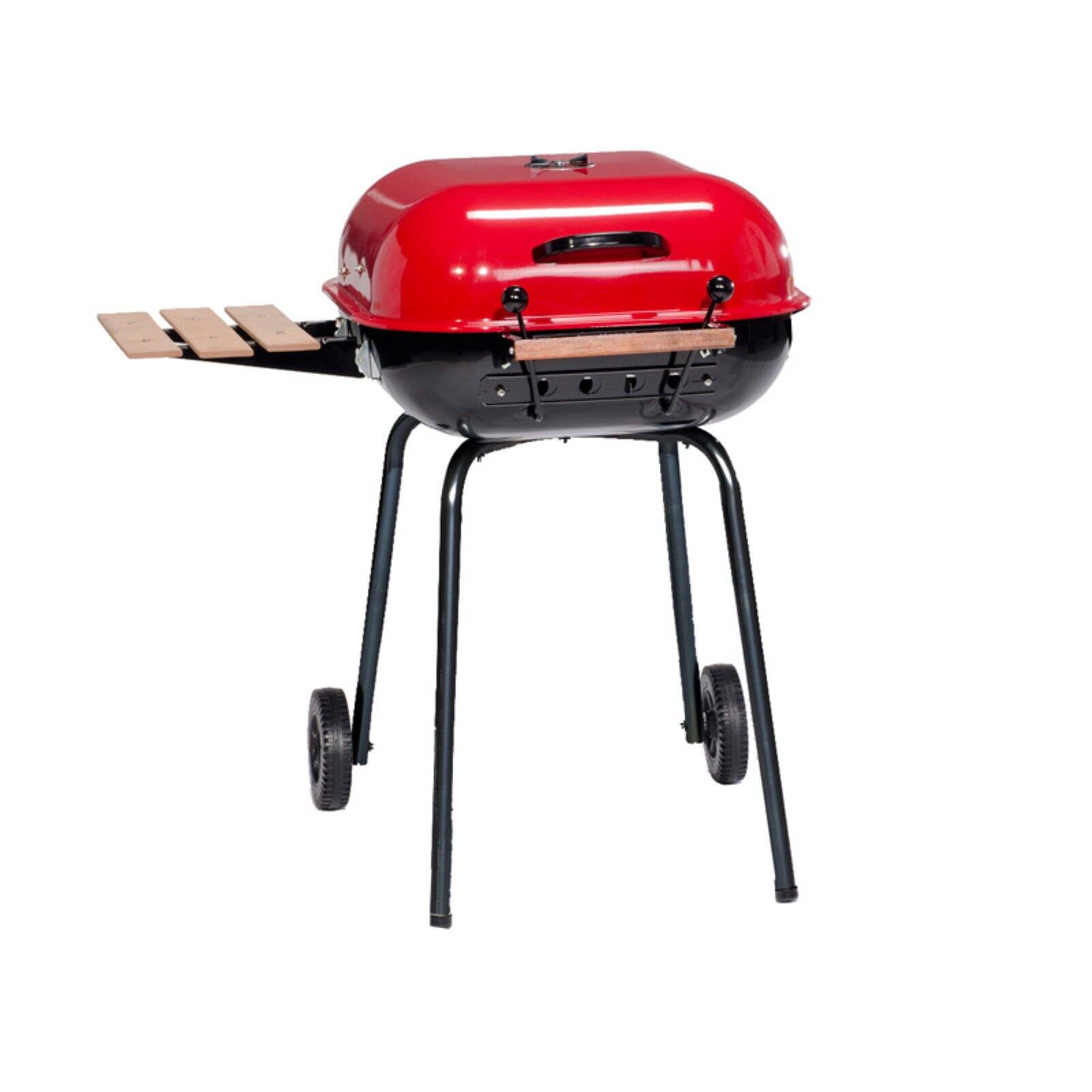 Americana Swinger Charcoal Grill with Side Table -