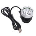 thumbnail image 3 of UV Flashlight, USB Easy To Use ABS Aluminum Rubber Portable Handheld Ultraviolet Flashlight Kit  for Detection for Anti Counterfeiting, 3 of 7
