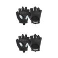 thumbnail image 1 of Guantes de gimnasio Advancent 2 uds medio dedo antideslizantes Negro METRO, 1 of 6
