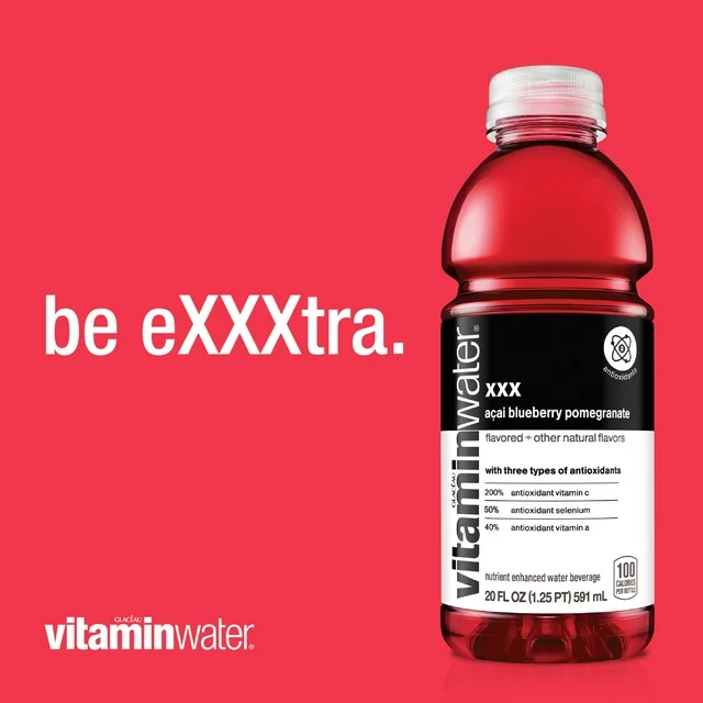Vitaminwater Glacéau XXX, 20 Oz Bottle