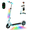 Blue, variant on ZDZA Electric Scooter for Kids Ages 6-14, 10mph, 6mi Range 130W Escooter for Kids with LED Light, Adjustable Handlebar for Boys Girls Black