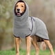 thumbnail image 3 of Methold Toalla de baño súper absorbente para perros, abrigo de secado rápido y para perros, seca para perros Ropa para mascotas gris+L, 3 of 6