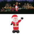 thumbnail image 4 of Père Noël Gonflable, Résistance aux Déchirures Pliable Imperméable Extérieur pour Jardin Prise US, 4 of 8