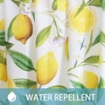 thumbnail image 5 of Lemon Shower Curtain,Green Leaves Plant Design Shower Curtain,Lemon Bathroom Decor,Cloth Fabric Bathroom Decor Set with 12 Hooks,Waterproof Fabric Bathroom Shower Curtain 72x72 Inches, 5 of 6