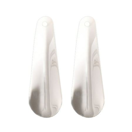 

2pcs Household Shoehorns Shoe Lifter Tools Stainless Steel Shoe Lifting Shoehorns