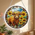 thumbnail image 4 of Acrylic Puzzles Suncatcher Window Hanging 83 Pieces Stained Glass Acrylic Puzzle Song Decoration For Women Men Mom Birthday Home Decor, 4 of 9