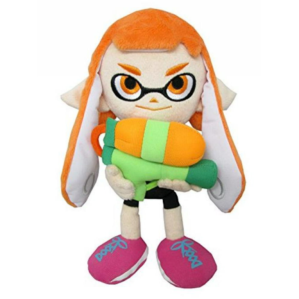 Sanei Splatoon Series 8.5" Female Inkling Stuffed Plush