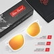 thumbnail image 4 of Gafas de Sol Retro Rewind Polarizadas UV400 para Hombres y Mujeres, 4 of 6
