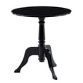 thumbnail image 3 of Riverbay Furniture Round Transitional Plastic Accent Table in Black, 3 of 7