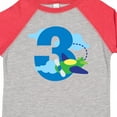 thumbnail image 4 of Inktastic 3rd Birthday Airplane Pilot Boys Toddler T-Shirt, 4 of 5