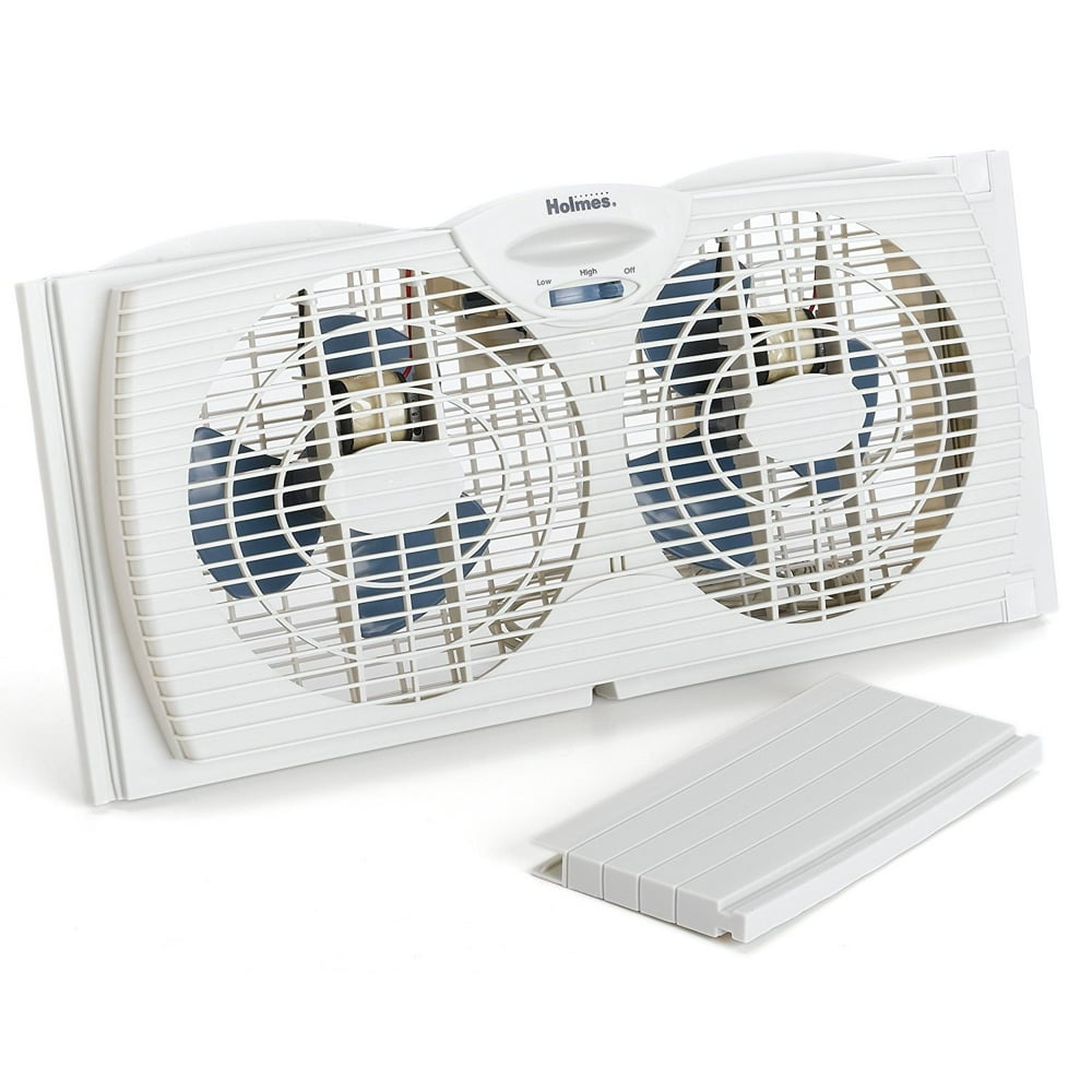 Holmes HAWF2021 Twin Window Fan with Reversible Air Flow Control