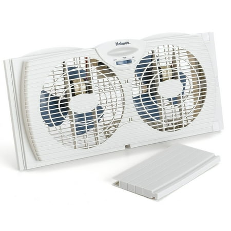 Holmes HAWF2021 Twin Window Fan with Reversible Air Flow (Best Window Fans Cooling)