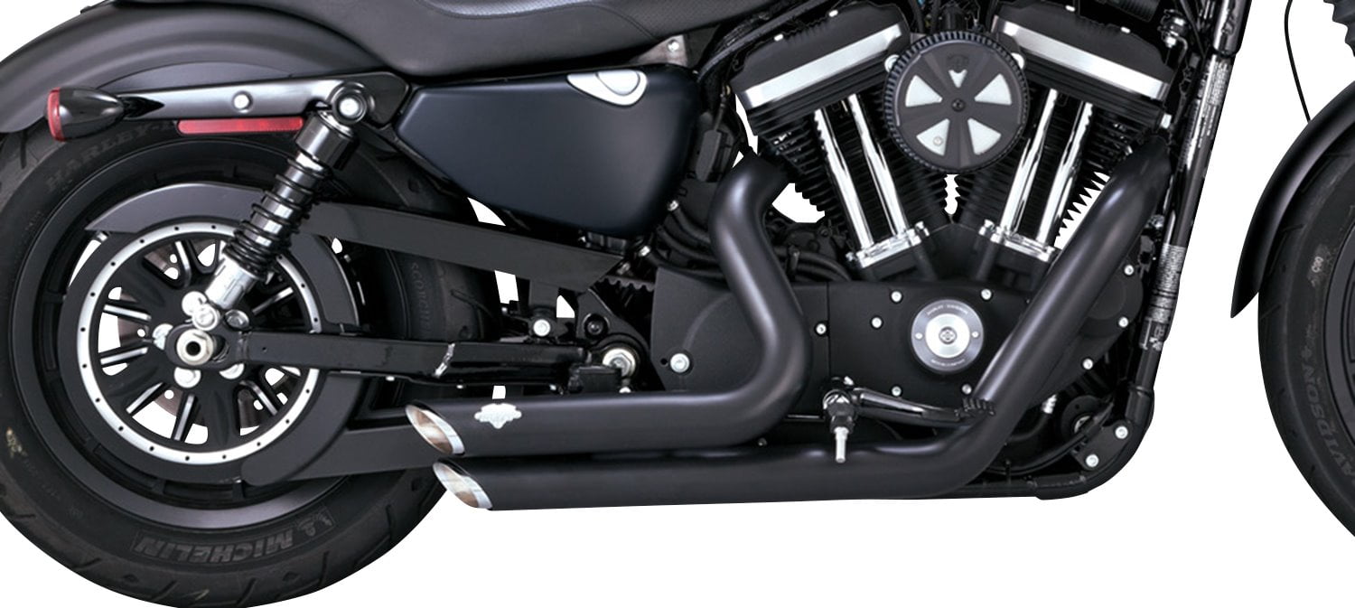 Vance & Hines Shortshots Staggered Exhaust System (17213