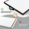 thumbnail image 5 of MaxGear White Board Cork Board Combo 16x12", Portable Small Dry Erase Board for Wall, Vision Board, 5 of 7
