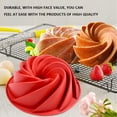 thumbnail image 4 of Wweixi Spiral Shape Cake Mold Handmade Mould Tray Bread Bakeware Jelly Bakery Tools Kitchen Home Tools Party Accessories, 4 of 8