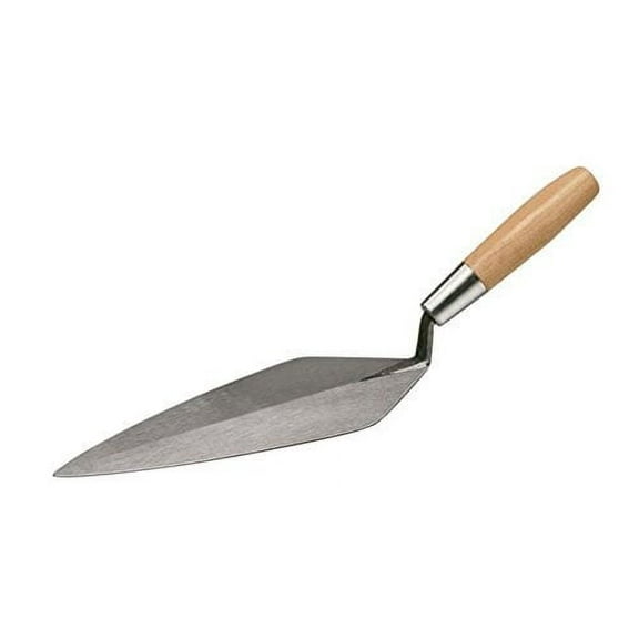 Kraft Tool BL723 10" Wide London Brick Trowel w/Wood Handle