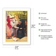 thumbnail image 2 of Fra Diavolo (Brother Devil) - The Great Magician - Vintage Magic Poster by Adolph Friedländer c.1910 - Fine Art Matte Paper Print (Unframed) 24x32in, 2 of 4