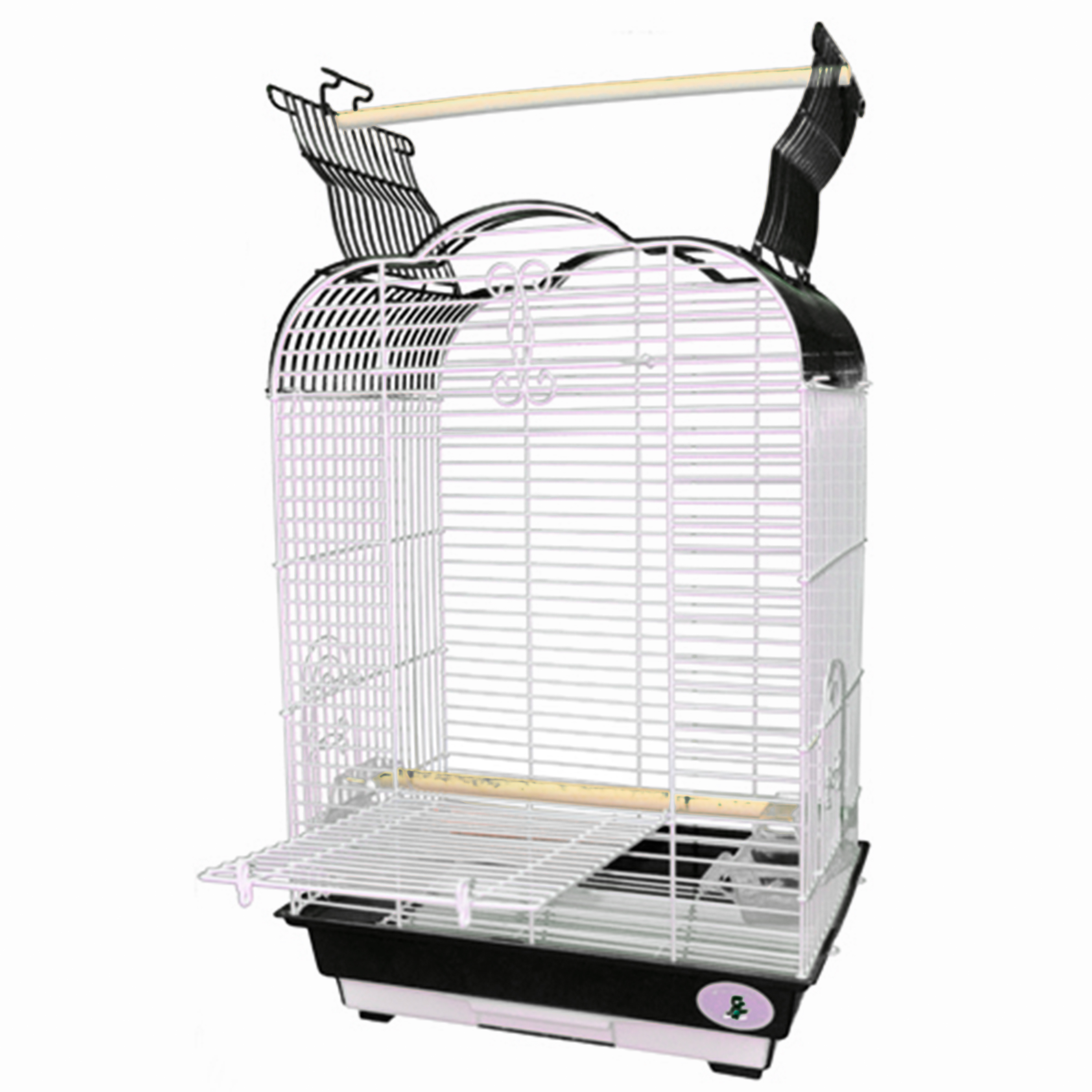 Kings Cages ES 1814 OP. Open Top Bird Cage. 27X18X14. (Black