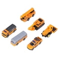 thumbnail image 3 of Juguetes para vehículos de ingeniería de aleaciones, 1:64, 6 piezas, juguetes para vehículos de ingeniería de ingeniería de aleaciones, juguete para vehículos transportadores elaborado con cuidado, 3 of 8