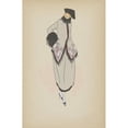 thumbnail image 2 of Anonymous 17x24 Gold Ornate Framed and Double Matted Museum Art Print Titled - Pimpanti (1921-1922), 2 of 4