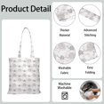 thumbnail image 5 of Bohemian Elephant Print Canvas Tote – Mandala and Floral Pattern Reusable Bag for Ethnic and Vintage Fashion, 5 of 6