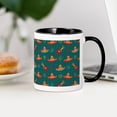 thumbnail image 3 of CafePress - Sombrero Guitar Pattern - 11 oz Ceramic Mug - Novelty Coffee Tea Cup, 3 of 4